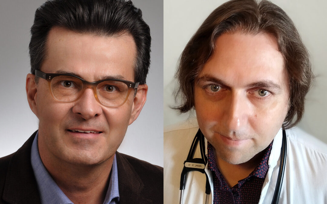 Neue Kader im Spital Zweisimmen: Dr. med. Frank Liepe (links) und Dr. med. Gunnar Teichler (rechts). (Fotos: zvg)